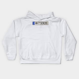 Whitecross - License Plate Kids Hoodie